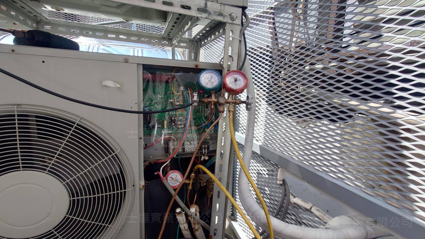 2F室外主機氮氣保壓