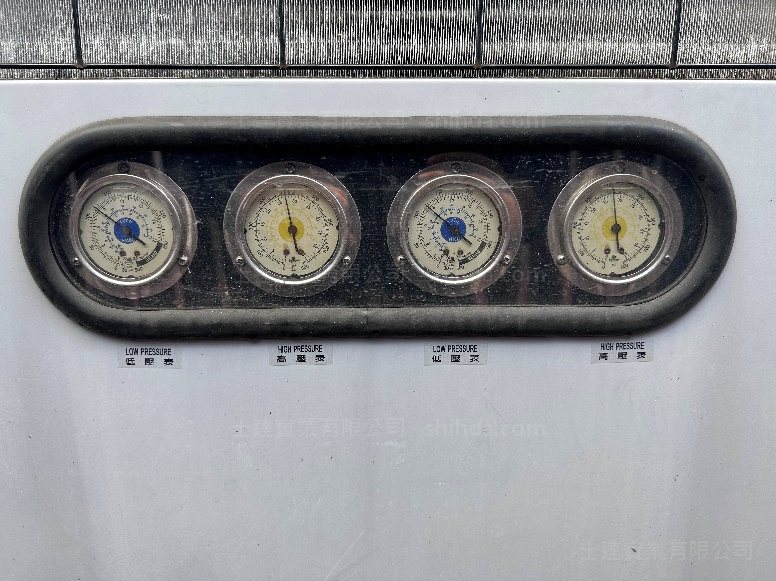 冰水主機冷媒壓力檢測