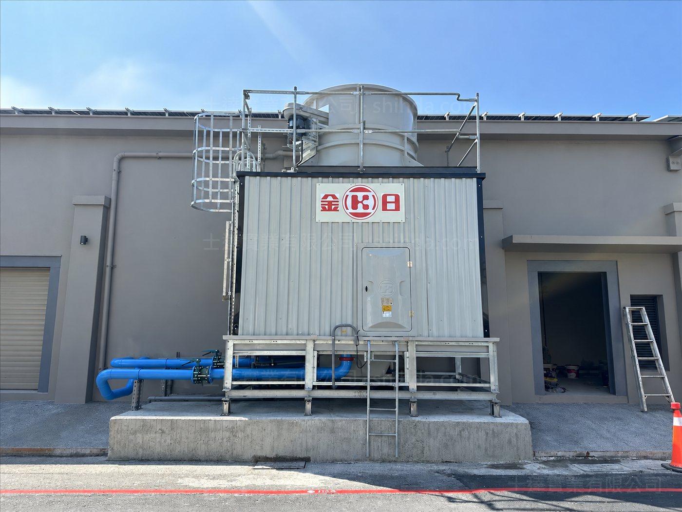 冷卻水塔散熱系統
